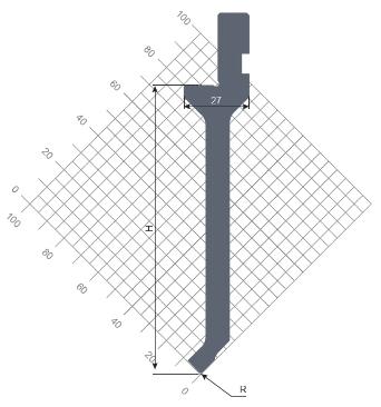 пуансон STP 150 88 R0.6